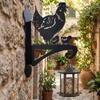 Heavy Duty Hen Chicks Silhouette Hanging Bracket Bird Feeders Hanger for Hanging Lanterns