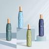 Xuqing Solid Wood Handle 3-Fold UV Sun/Rain Umbrella