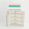 Cute Desktop File Organizer for Students Foldable Book Holder Bookend Shelf for Documents Stationery Pen Holder School Supplies