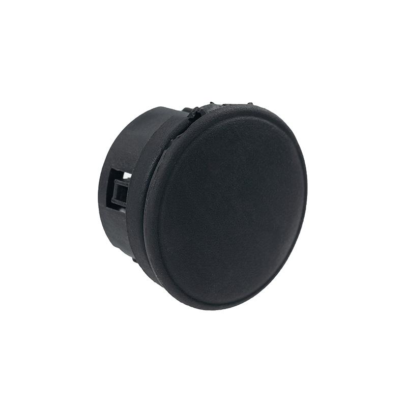 Car Cigarette Lighter Socket Cap Cover Dustproof ABS Car Power Outlet Trim Ring Lid Replacement Fit for 2015-2017 Ford Mustang