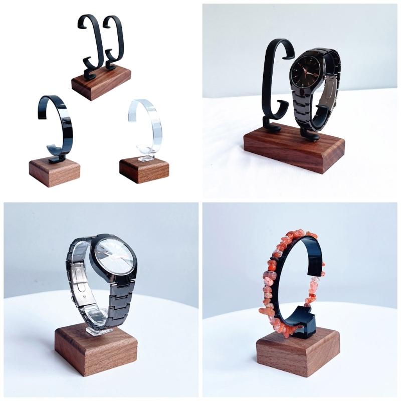 Portable Acrylic Watch Holder Fashion Watch Display Stand Suitable for Easy Storage and Travel with Enhanced Visibility