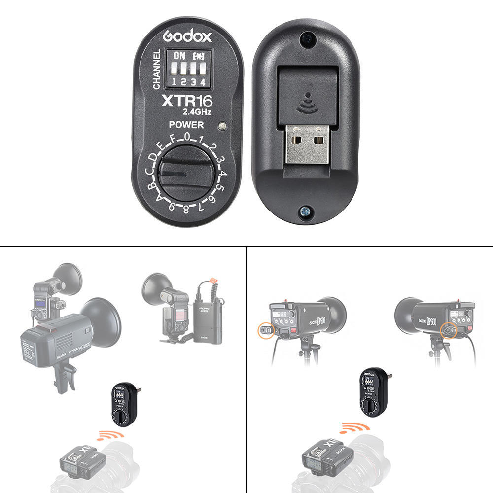 Déclencheur Sans Fil Godox X1R-N Pour Nikon - TTL, HSS 1/8000s, 2.4G, 100 M - Récepteur Flash Et Groupe Sans Fil - 2