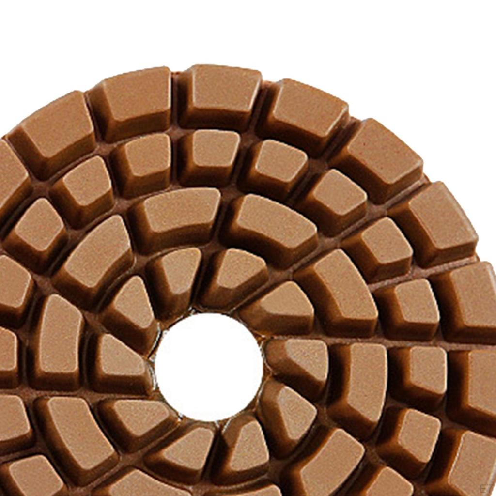Diamond Polishing Pads 4 inch Grinding Discs Easy Installation suits Grinder Polisher for Countertop
