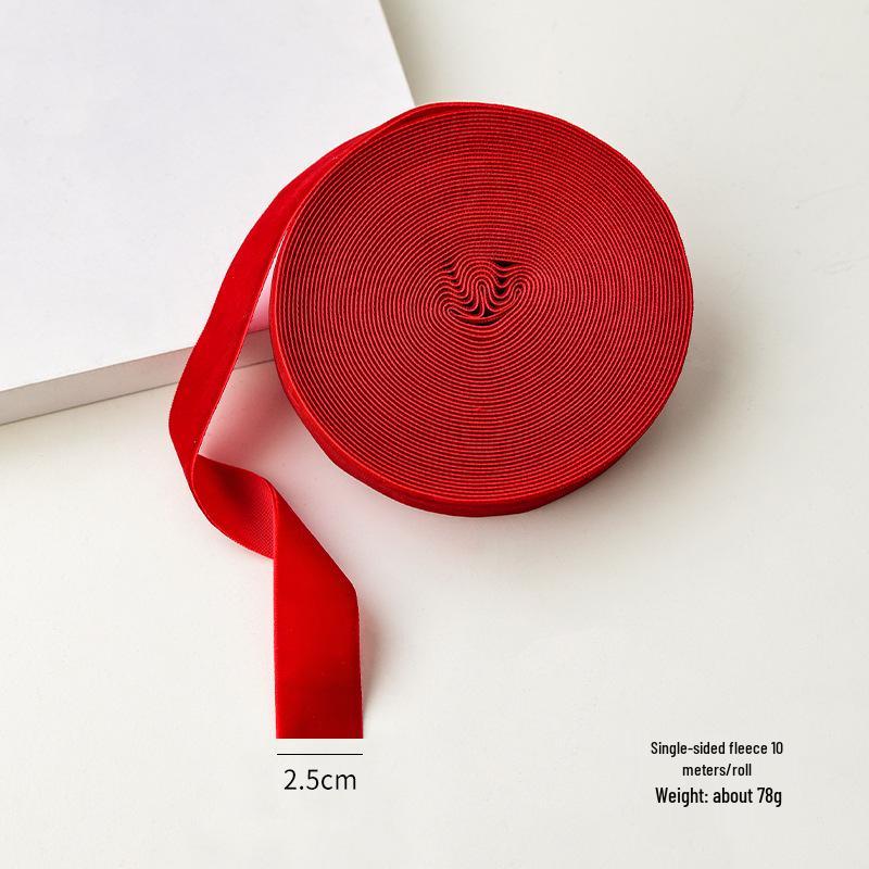 Festive Velvet Ribbon for Gift Wrapping & DIY Ornaments