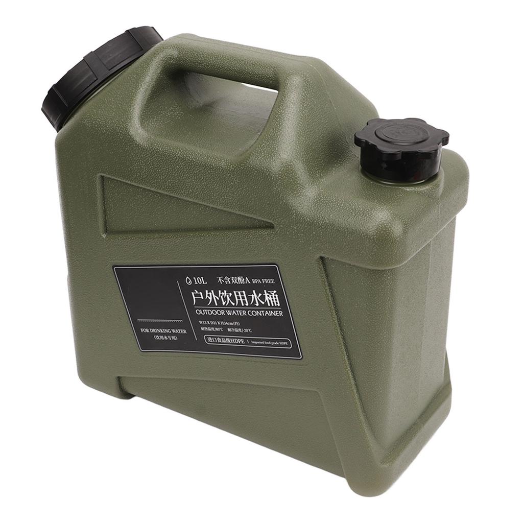 Portable Water Container Leakage Proof Large Water Storage Tank with Faucet for Camping Travel Home