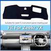 Fit For Zeekr 7X New Version Right Hand Drive Dashboard Sunshade Pad Heat Insulation Anti Sun Leather Mat Car Interior Parts