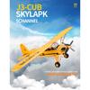 New J3-CUB RC Airplane 5CH 2.4G Remote Control Mode1 (Right Hand Throttle) 3D/6G 1406 Brushless Motor Outdoor Foam Fiexd Plane