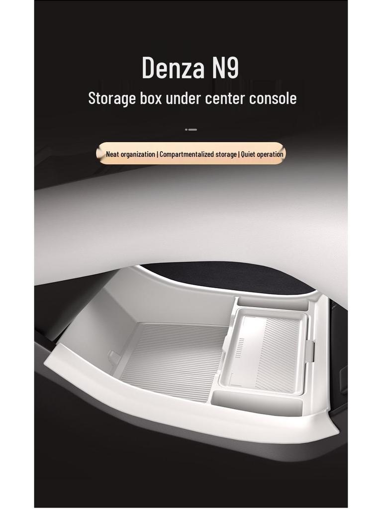 Denza N9 Silicone Center Console Storage Box & Glasses Holder