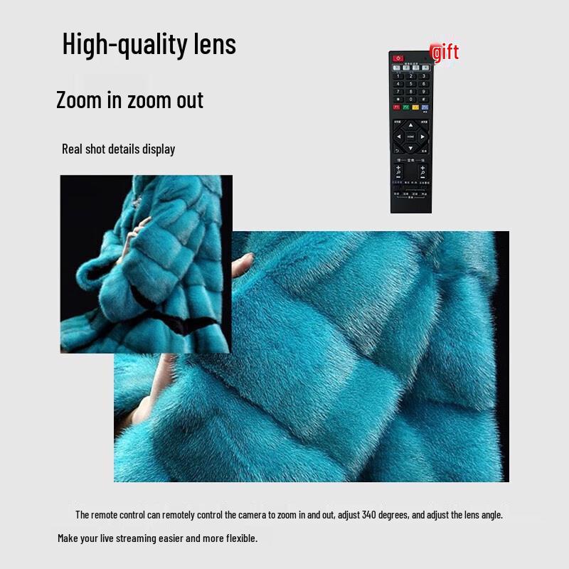 JiaShiYing 1080P HD Live Streaming PTZ Webcam with Remote