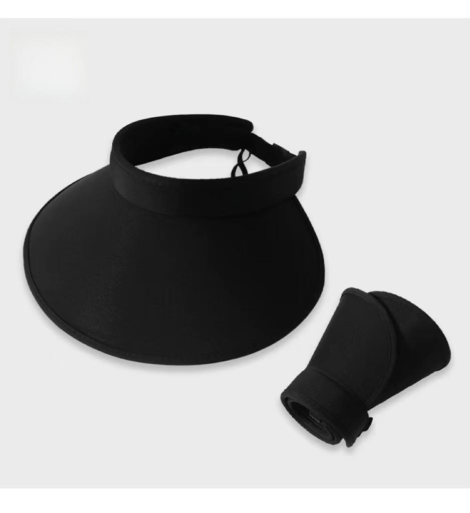 Summer Uv Sun Hat With Oversized Brim Ice Silk Material For Casual And Fashion Use