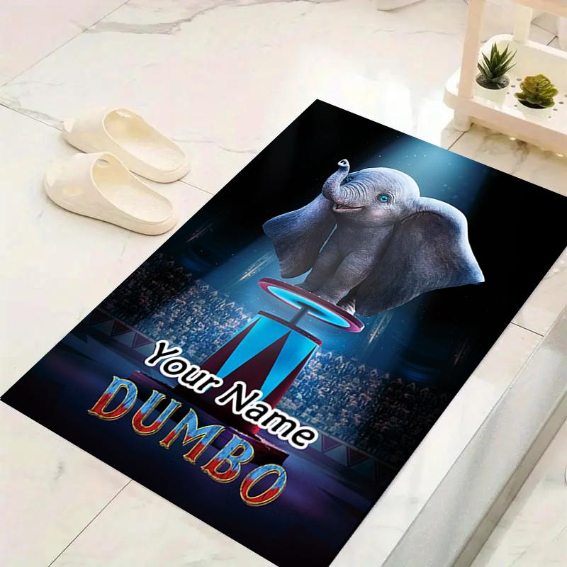 Custom 1Pc Dumbo'S Bubble Adventure Rug Office Carpet Indoor Outdoor Entrance Doormat Nonslip Soft And Comfortable Living Room D91653