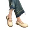 Soft-soled Mary Jane low-heeled small leather shoes women's spring French evening wind single shoes 2025 new fairy gentle shoes