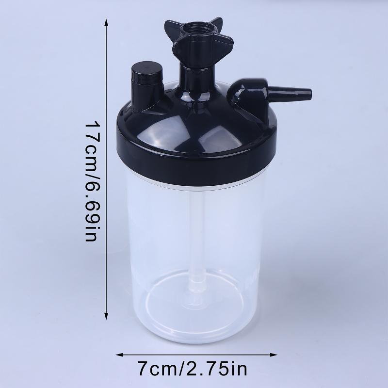 Oxygen Concentrator Humidifier Bubbler Bottle Humidity For Oxygen Concentrator With Tubing Connector Elbow