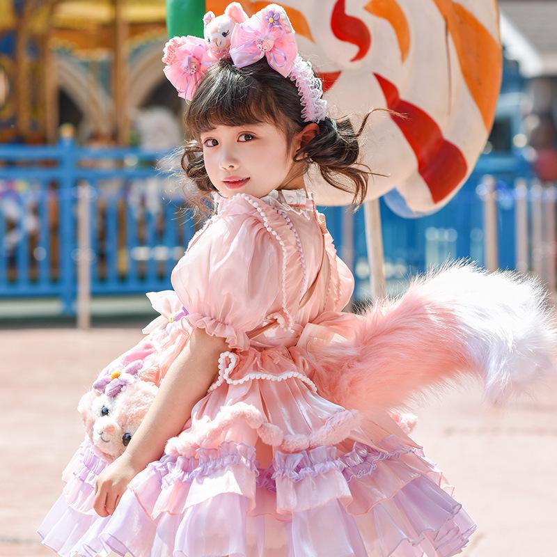 2025 Summer LinaBell Puffy Lolita Princess Dress for Girls - Birthday Gown