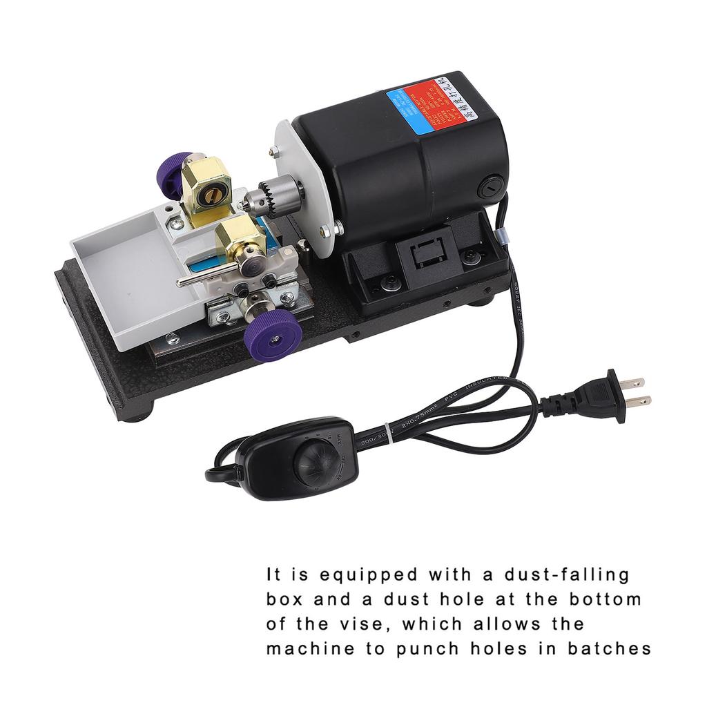 Perlenbohrmaschine Schmuck Perlenlochbohrer Komplettset Juwelenwerkzeuge