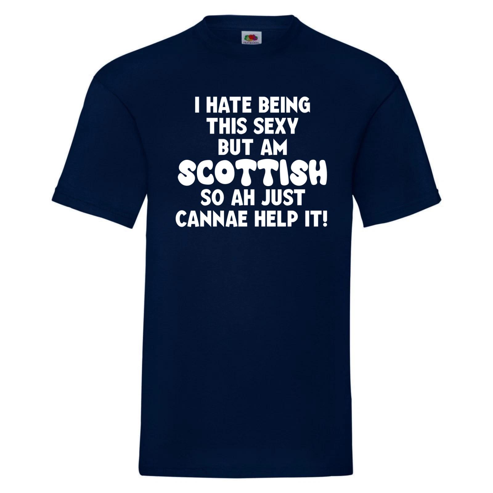 Funny Scottish TShirt, Scottish theme t-Shirt, Scottish slang, joke novelty XL