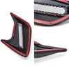 2 Pcs Car Simulation Side Vents Decorative Air Flow Intake Hood Vents