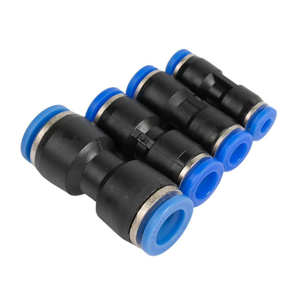 40 Peças Conectores Retos de Encaixe Rápido Conectores Pneumáticos Acessórios para Linha de Ar