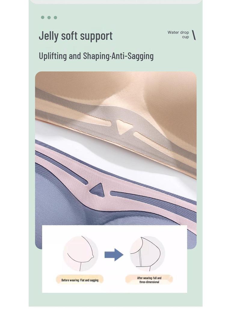 Women's Seamless Post-Mastectomy Bra with Breathable Silicone Prosthesis