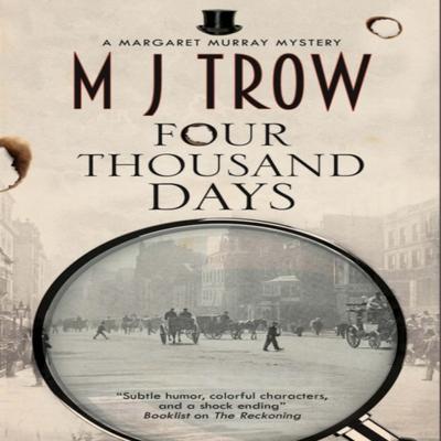 Four Thousand Days by M.J. Trow Hardback Book 9781780291345