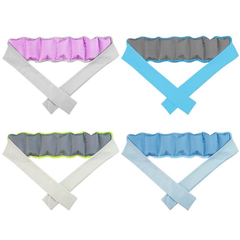 Hot Sale 359cm Summer Neck Cooling Cold Sensation Ice Scarf Ice Pack Sports Headscarf Pet Ice Scarf Hot Reusable