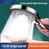 High Pressure Shower Head 13cm Panel 3 Modes Water Saving Spray Nozzle Shower Bathroom Accessories