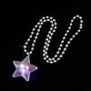 Light Up Star Necklace for Festival Decoration Classroom Exchange Gifts Prizes