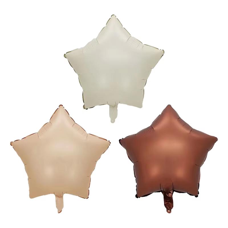 40 Inch Beige Cream Caramel Chocolate Color Retro Number Balloon 123456789 for Baby Shower Birthday Party Wedding Decoration