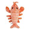 Dog Lobster Floppy Toys Plush Jumping Interactive Toy Motion Chew Pet Play
