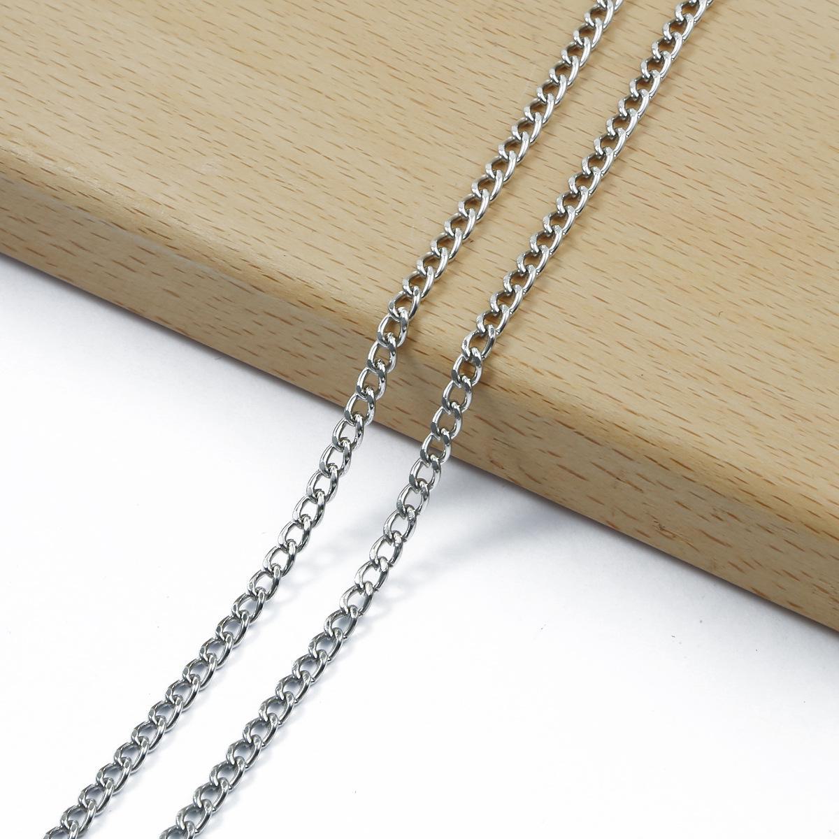 

Зашифрованная крестообразная цепочка с круглыми бусинами DIY ожерелье для ключицы декор витой цепочкой