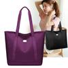 Women's Bag Solid Color Simple Tote Bag Casual Large Capacity Korean Version Women's Trend Versatile Shoulder Bag