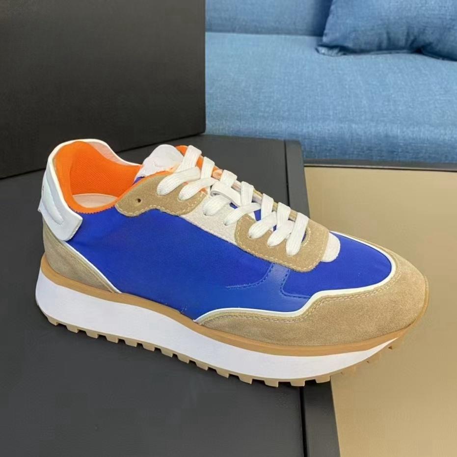 

Высококачественные роскошные дизайнерские кожаные кроссовки, повседневная удобная обувь на толстой подошве для мужчин и женщин 41