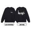 Sudadera Unisex con Estampado Stusy de Algodón Puro con Cuello Redondo - Estilo Moderno, Holgado y Casual