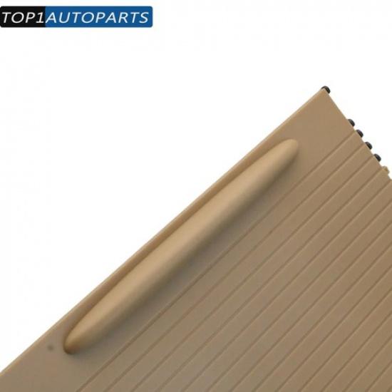 Front Console Cup Holder Roller Blind Cover Beige For 2003-2010 Porsche Cayenne