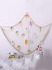 1pc  Creamy White Fishing Net Beach Theme Decor for Party Home Living Room Bedroom Mediterranean Style Decor Wall Decoration