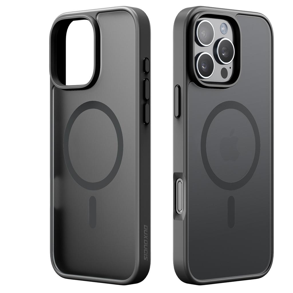 DUX DUCIS Yind Series For iPhone 16 Pro Max Magnetic Case TPU Frame Matte PC Back Phone Cover