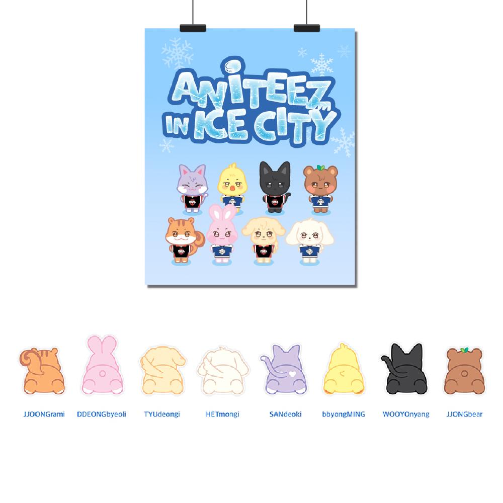 

Оформите предзаказ ATEEZ ANITEEZ в коврике для мыши ICE CITY
