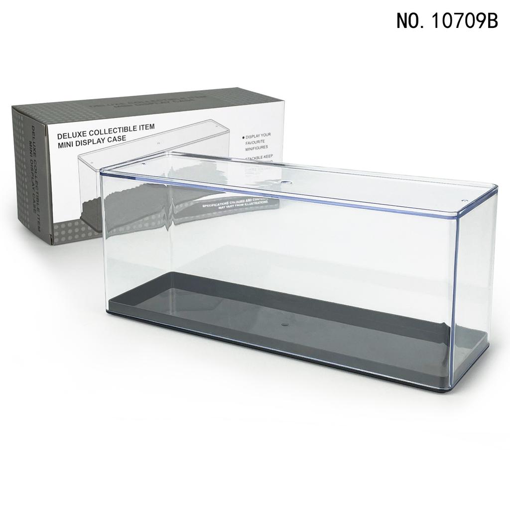 Display Box Container Dustproof Transparent Cover Accessory Base Set City Model Building Blocks Bricks Toy For Children Gift