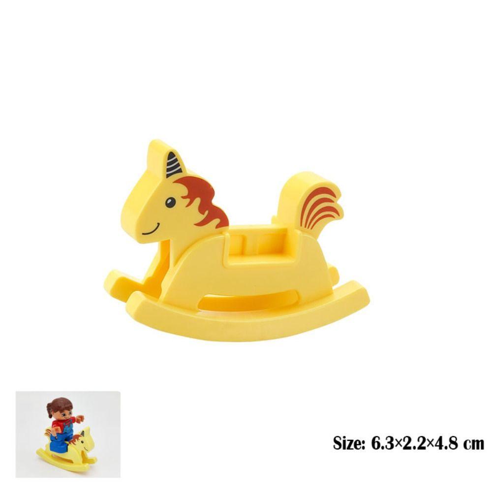Building Blocks Connection Scenes Assemble Brick Toys  Toddlers Kids Toys