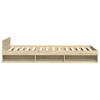 Bed Frame with Drawer Sonoma Oak 75 x 190 cm Particleboard