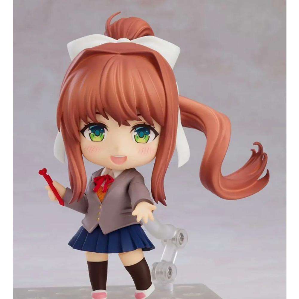 Doki Doki Literature Club! Monika 1817 Cute Girl  Articulated Figure Model Toys Christmas Gift 10cm