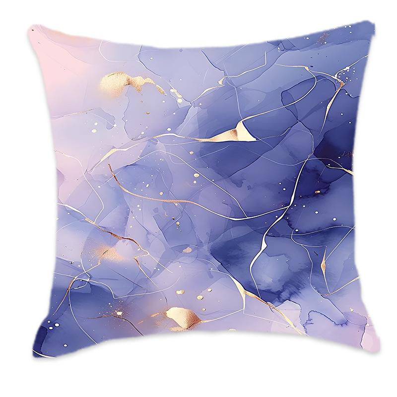 New Dreamy Gold, Pink, Blue and Purple Gradient Color Pillow Back Home Bedroom Bedside Sofa Cushion