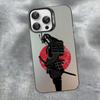 Japan The samurai Ninja Phone Case For iPhone 16 15 14 13 12 11 Pro Max X XR XSMAX 8 7 Plus Matte Shockproof Back Cover