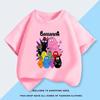 Summer New Product Barbapapa Shortsleeved Tshirts Shorts Childrens Luxury Tops Comfortable Shorts Casual Pure Cotton
