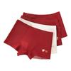 Hongdou Jungen Glücksrote Boxershorts