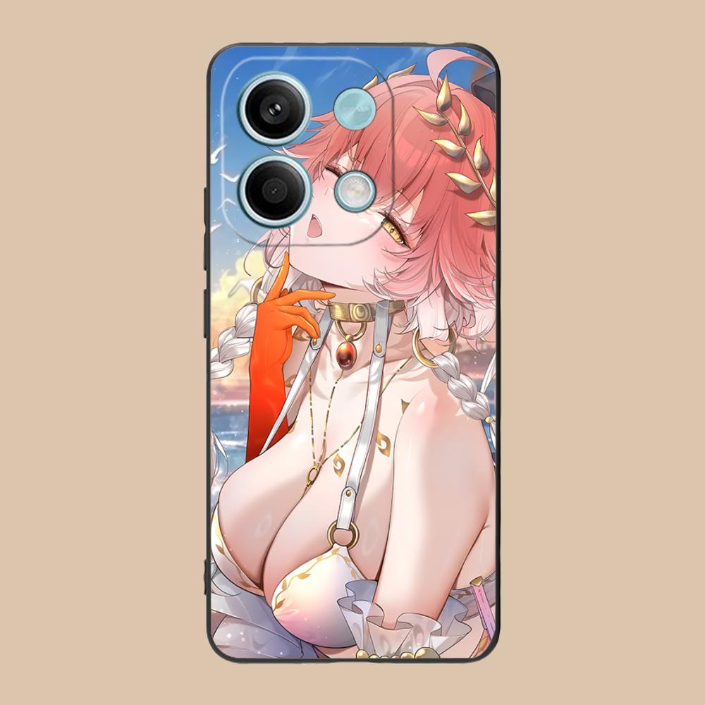 

Чехол для телефона Wuthering Waves Changli для Xiaomi 15 14 13 12 Mi 11 T Ultra Lite Pro S X 5G Цветная печать Защитный Роскошный Красивый xiaomi 15