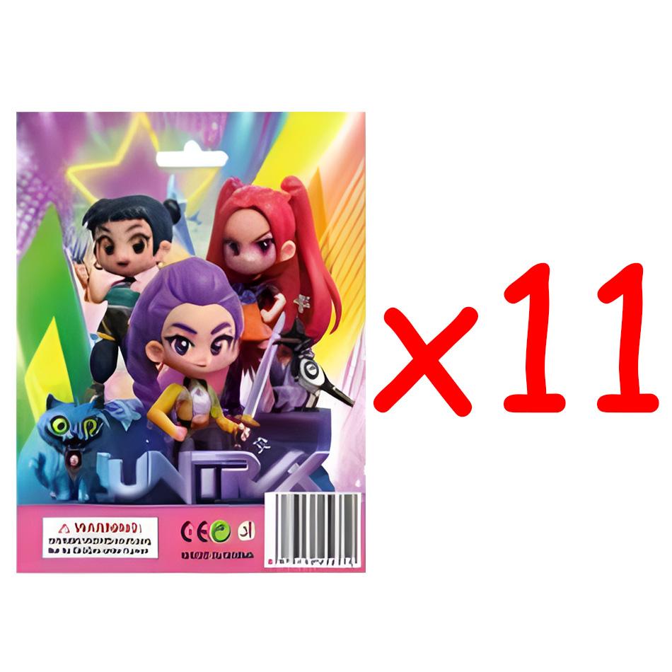 24 Stück Überraschungsbox Anime Kpop Dämonenjäger Figur Spielzeug Sammelmodell für Fans Desktop Dekoration Animierte Zeichnungen Gaming