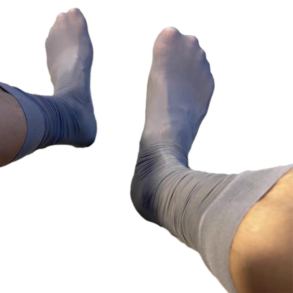 

Мужские носки дышащие свободный размер мужские сетчатые темно-синие серый