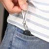 Multifunctional Belt Key Holder Small Keychain Hook Lightweight Keyring Clasp Money Clip Stainless Steel Keychain Clip