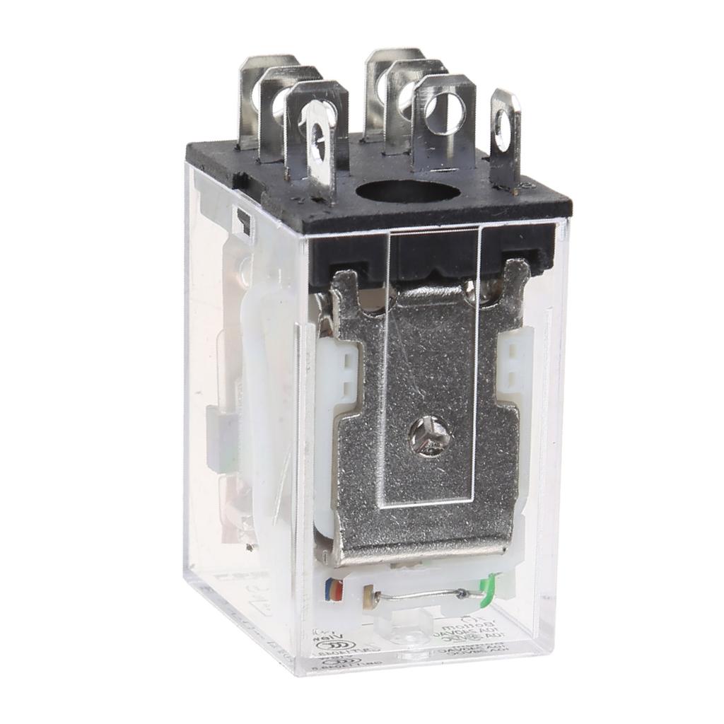 Coil Power Relay LY2NJ DC24V 10A Mini Electromagnetic Relay Electronic Modules DPDT 8 Pin LED Lamps Indication